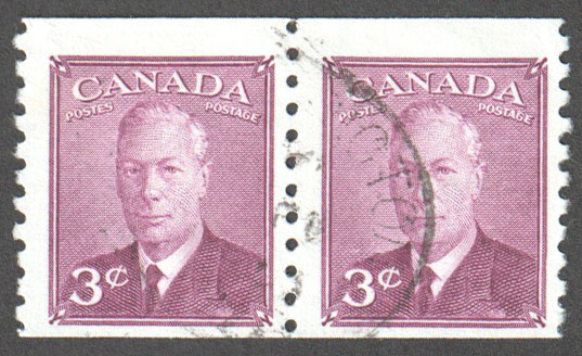 Canada Scott 299 Used F Pair - Click Image to Close
